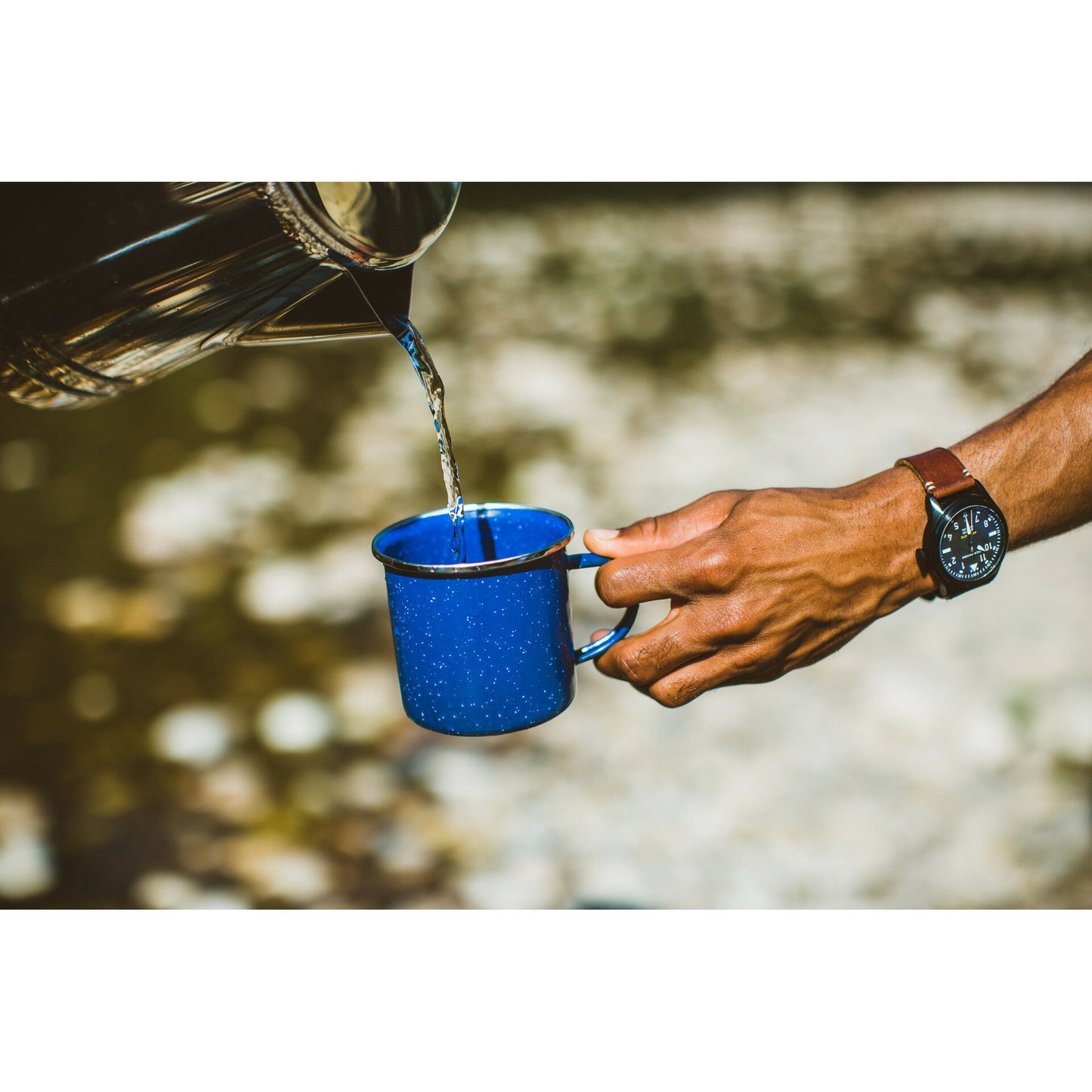 Enamel Coffee Mug 22 oz - BeReadyFoods.com