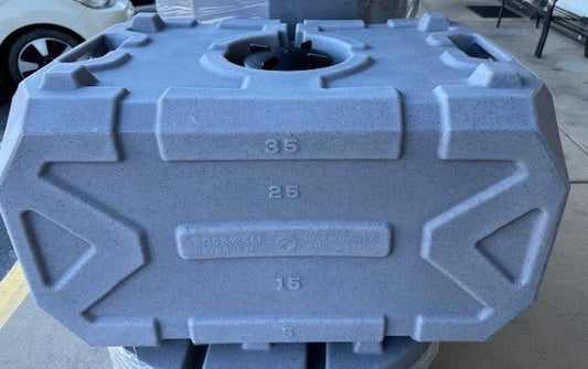 Exodus 35 Gallon Water Retangle ATV Tank - BeReadyFoods.com