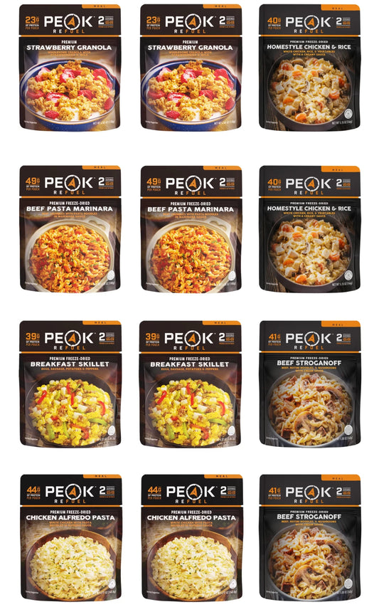 Freeze Dried Base Camp 2.0 Bucketed Meal Pack - BeReadyFoods.com