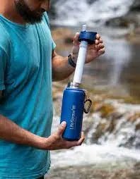 LifeStraw Go 24oz Stainless Steel Bottle Filter - BeReadyFoods.com