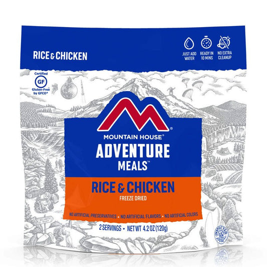 Mountain House Rice & Chicken 4.2 oz Pouch - BeReadyFoods.com