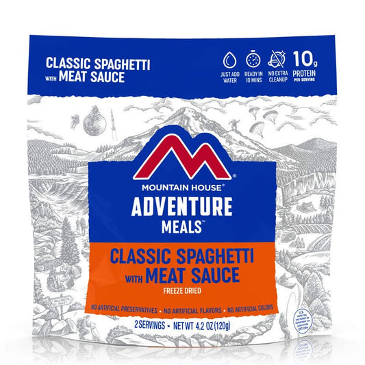Mountain House Spaghetti & Meat Sauce 4.2 oz Pouch - BeReadyFoods.com