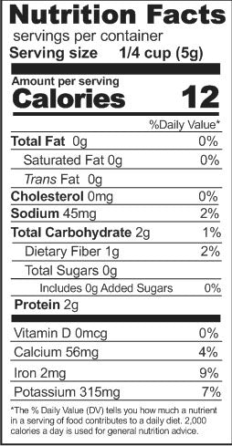 Spinach Flakes 12 oz #10 - BeReadyFoods.com