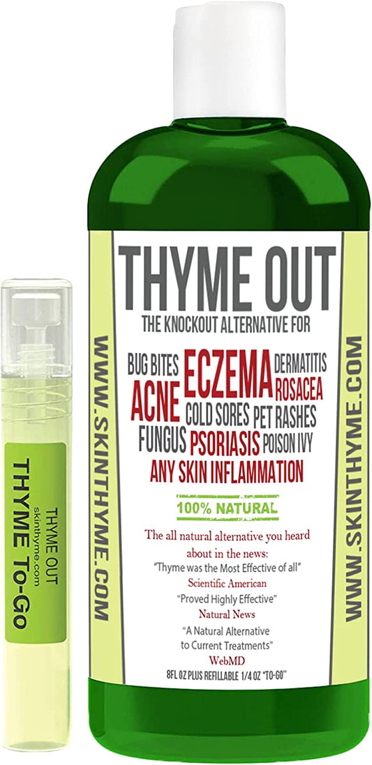 Thyme Out 8 oz with Refillable 1/4 oz To Go - BeReadyFoods.com