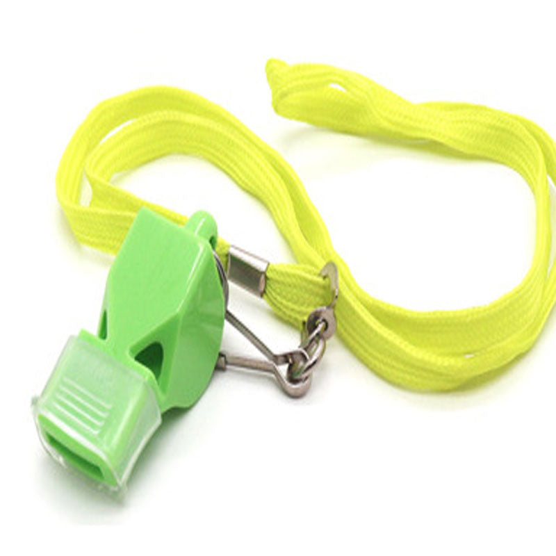 Light Green Whistle with Lanyard 