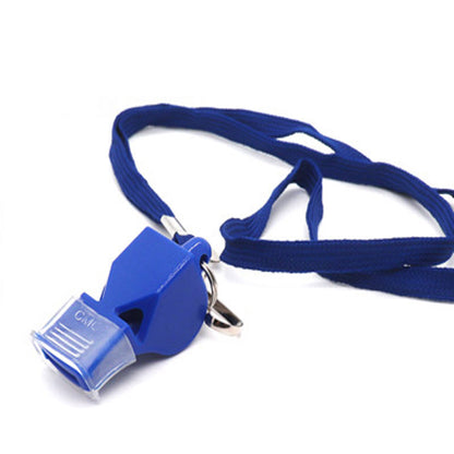 Blue Whistle with Lanyard 