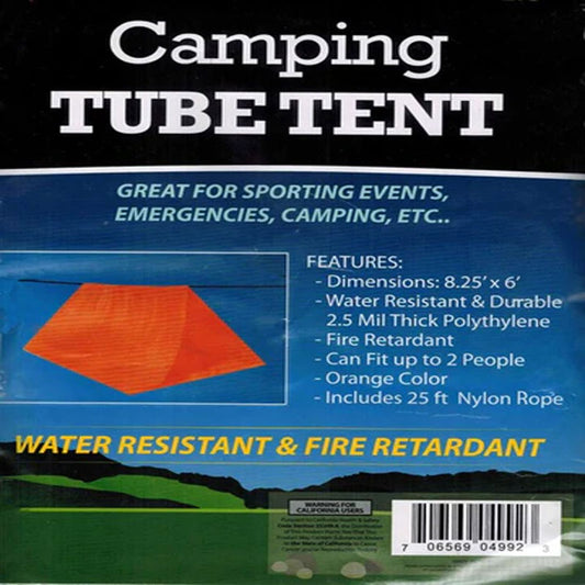 Camping Tube Tent BeReadyFoods.com