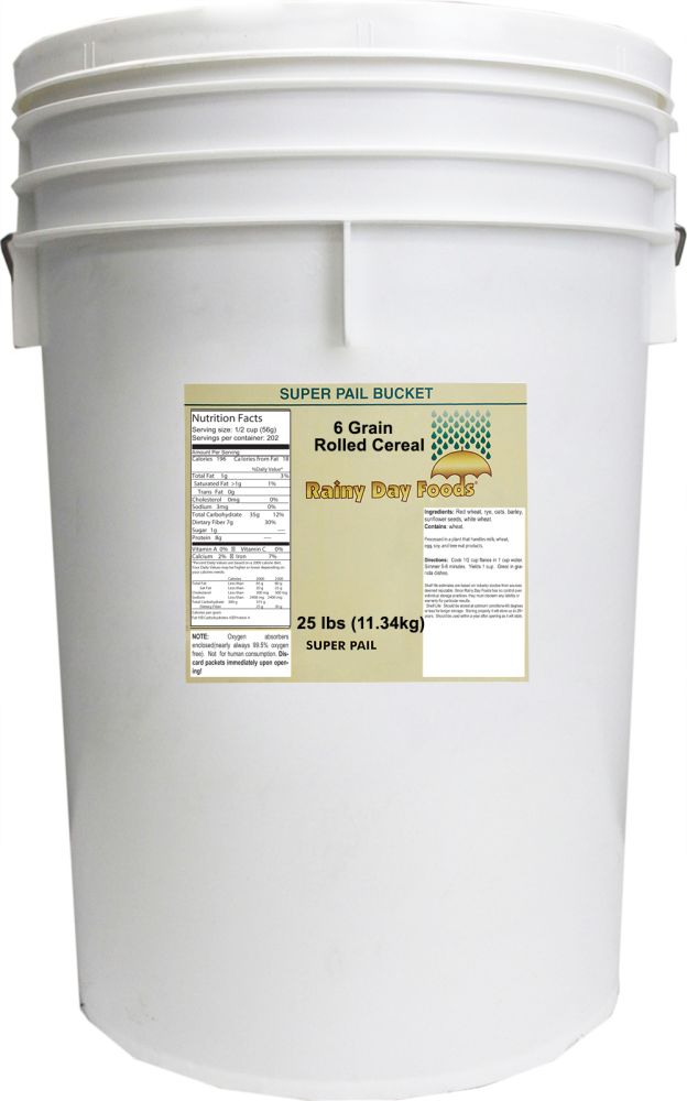 5 Gallon SP 6 Grain Cereal 20 lbs (Store Pickup Only) - BeReadyFoods.com