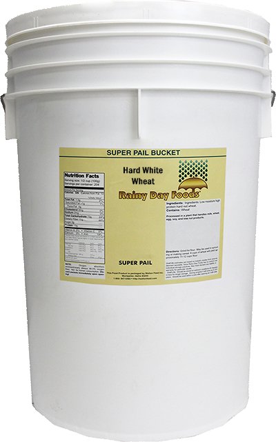 5 Gallon SP White Wheat 36 lbs (Store Pickup Only) - BeReadyFoods.com