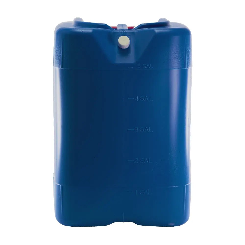 5 Gallon Water Jug Blue Square (Store Pickup Only) - BeReadyFoods.com