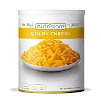 NutriStore Freeze Dried Colby Cheese #10 49.4 oz Nutristore