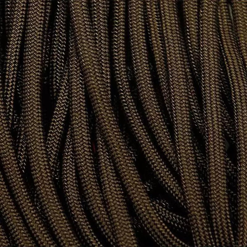 Acid Dark Brown 550 Paracord 100 feet Made in USA - BeReadyFoods.com