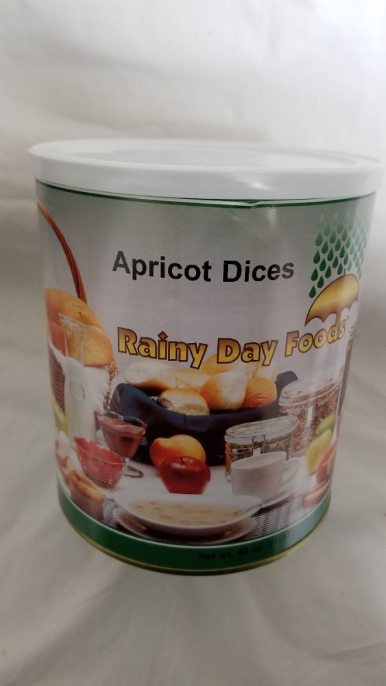 Apricot Dices 40 oz #10 - BeReadyFoods.com