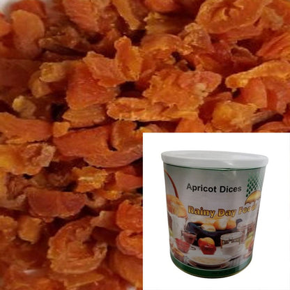 Apricot Dices 40 oz #10 - BeReadyFoods.com