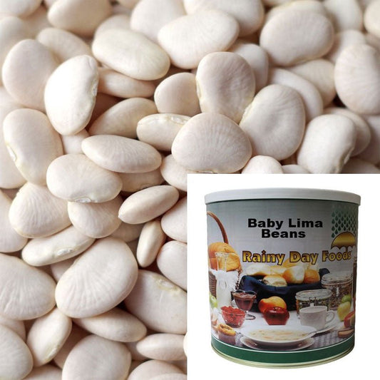Baby Lima Beans 88 oz #10 (Store Pickup Only) - BeReadyFoods.com