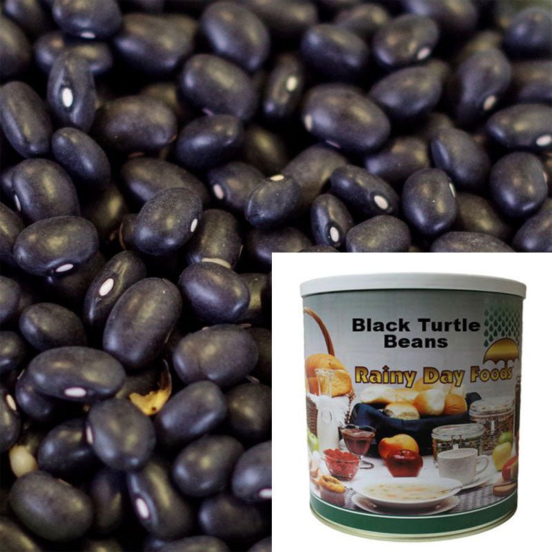 Black Turtle Beans 85 oz #10 (Store Pickup Only) - BeReadyFoods.com