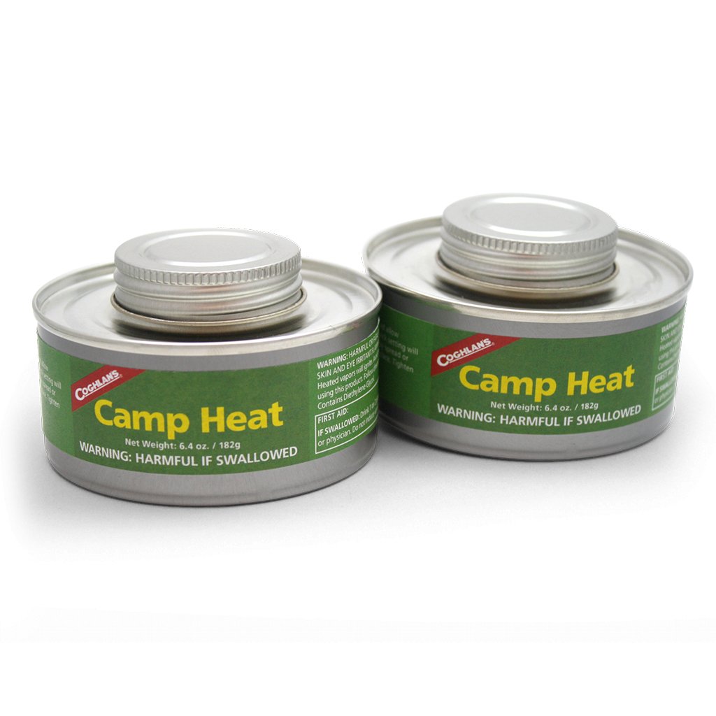 Camp Heat Canned Fuel 2 cans - BeReadyFoods.com