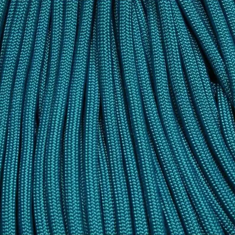 Caribbean Blue 550 Paracord 100 feet Made in USA - BeReadyFoods.com