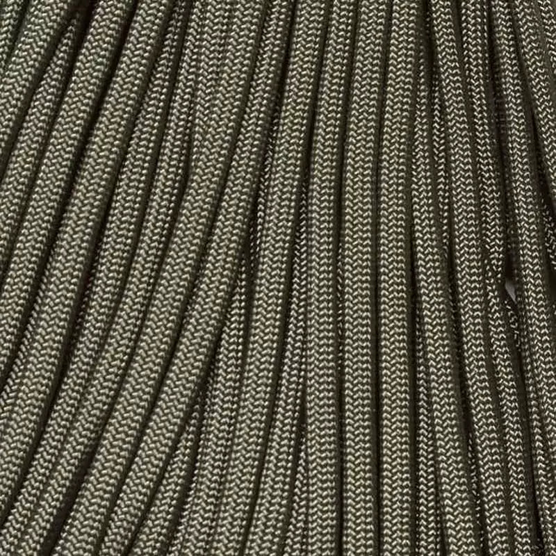 Charcoal Gray/Grey 550 Paracord 100 feet Made in USA - BeReadyFoods.com