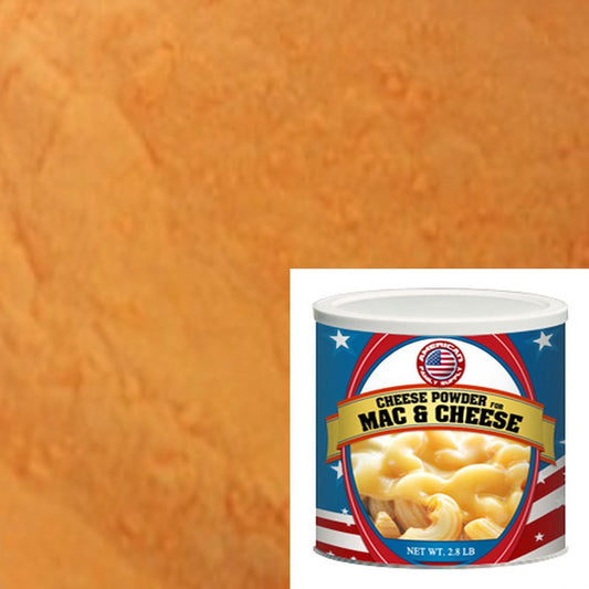 Cheese Powder for Mac & Cheese 44 oz #10 - BeReadyFoods.com