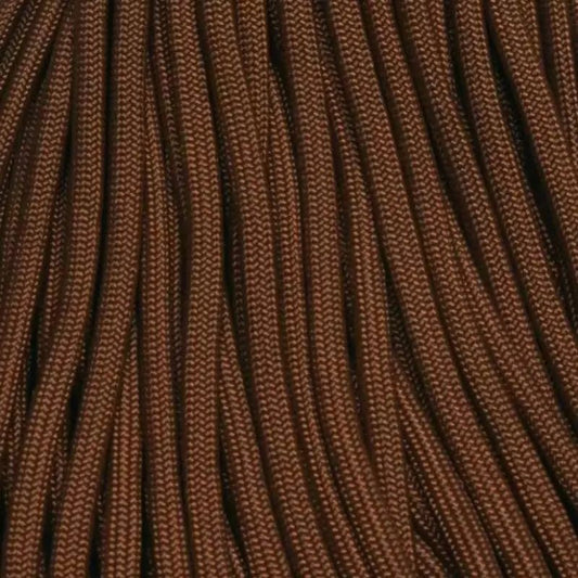 Chocolate Brown (Espresso) 550 Paracord 100 feet Made in USA - BeReadyFoods.com