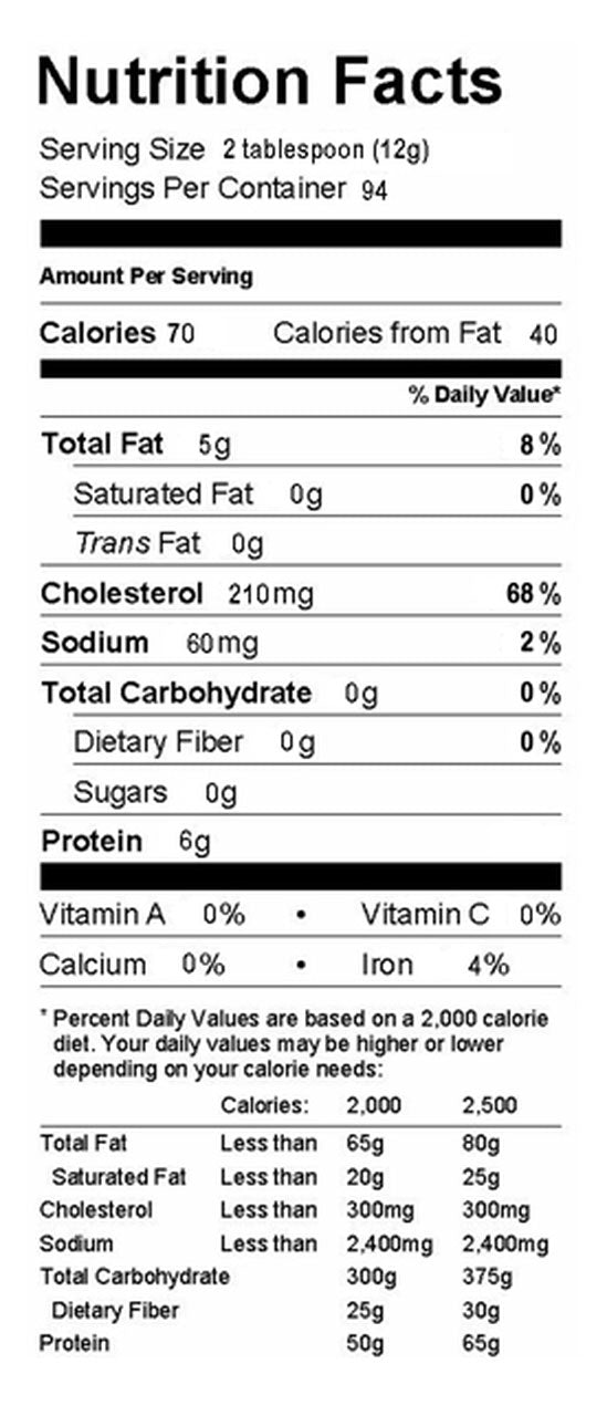 EGGS WHOLE 40 OZ #10 - BeReadyFoods.com