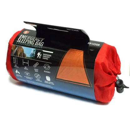 Emergency Sleeping Bag 84 X 36 Mylar Orange - BeReadyFoods.com