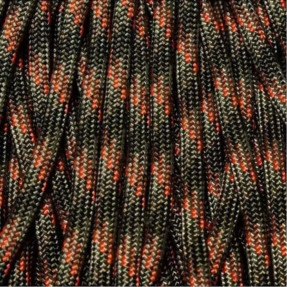 Fall Camo 550 Paracord 100 feet Made in USA - BeReadyFoods.com