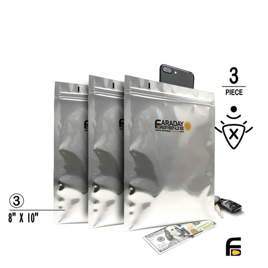 Faraday 8x10 EMP bag 1 piece - BeReadyFoods.com