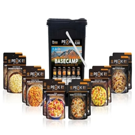 Freeze Dried Base Camp 2.0 Bucketed Meal Pack - BeReadyFoods.com