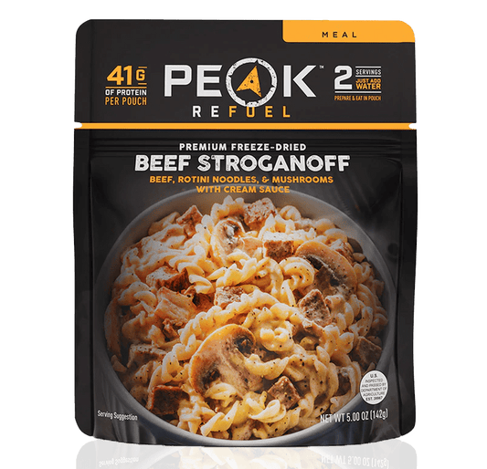 Freeze Dried Beef Stroganoff 5.0 oz Pouch - BeReadyFoods.com