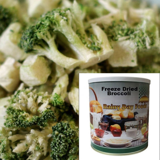 Freeze Dried Broccoli 7 oz #10 - BeReadyFoods.com