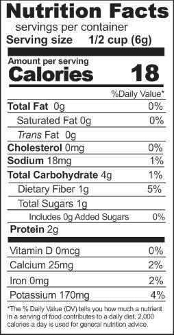 Freeze Dried Broccoli 7 oz #10 - BeReadyFoods.com