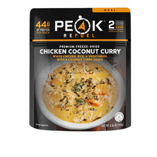 Freeze Dried Chicken Coconut Curry 5.36 oz. Pouch - BeReadyFoods.com