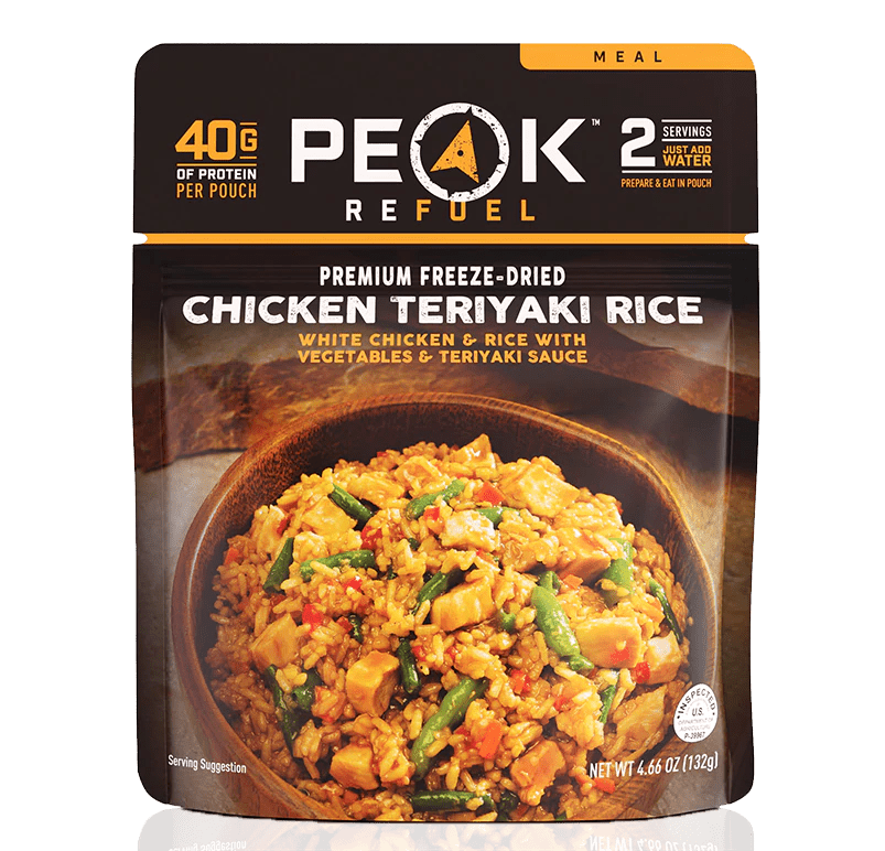 Freeze Dried Chicken Teriyaki Rice 4.66 oz Pouch - BeReadyFoods.com