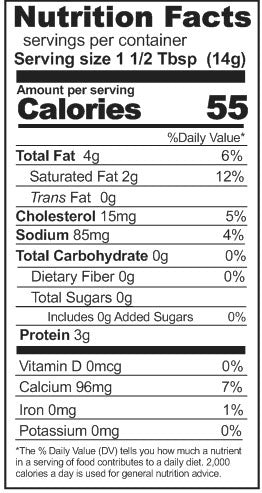 Freeze Dried Colby Cheese 37 oz #10 - BeReadyFoods.com