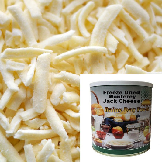 Freeze Dried Monterey Jack Cheese 37 oz #10 - BeReadyFoods.com