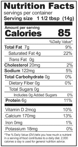 Freeze Dried Monterey Jack Cheese 37 oz #10 - BeReadyFoods.com