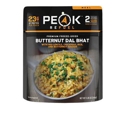 Freeze Dried Peak Butternut Dal Bhat 5.85 oz Pouch - BeReadyFoods.com