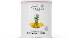 Freeze Dried Pineapple #10 Grandma - BeReadyFoods.com