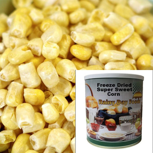 Freeze Dried Sweet Corn 20 oz #10 - BeReadyFoods.com