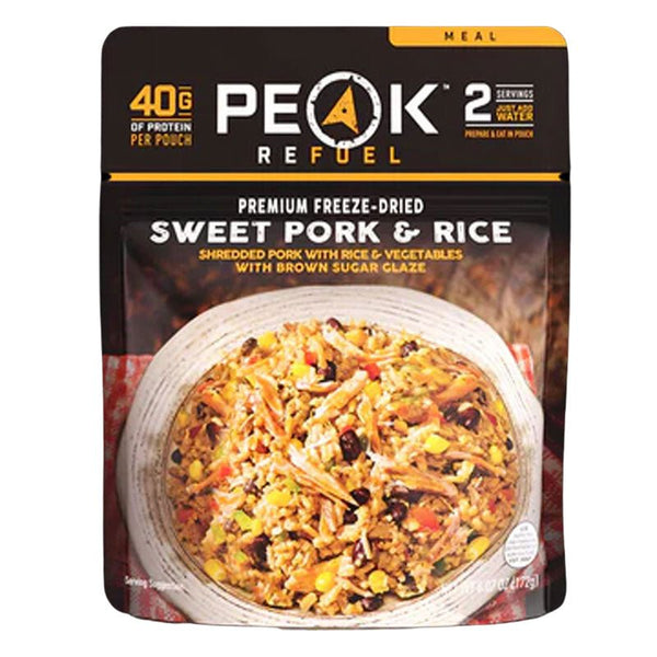 Freeze Dried Sweet Pork 6.07 oz Pouch - BeReadyFoods.com