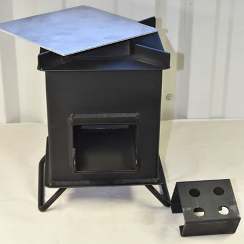 Heavy Duty Insulated Stove with Charcoal Briquette Insert - BeReadyFoods.com