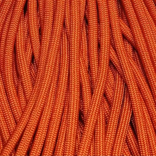 International Orange 550 Paracord 100 feet Made in USA - BeReadyFoods.com