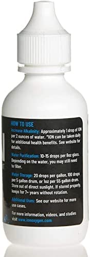 Ion Oxygen Water Treatment Drops 2 oz - BeReadyFoods.com