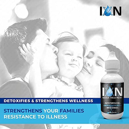 Ion Oxygen Water Treatment Drops 2 oz - BeReadyFoods.com