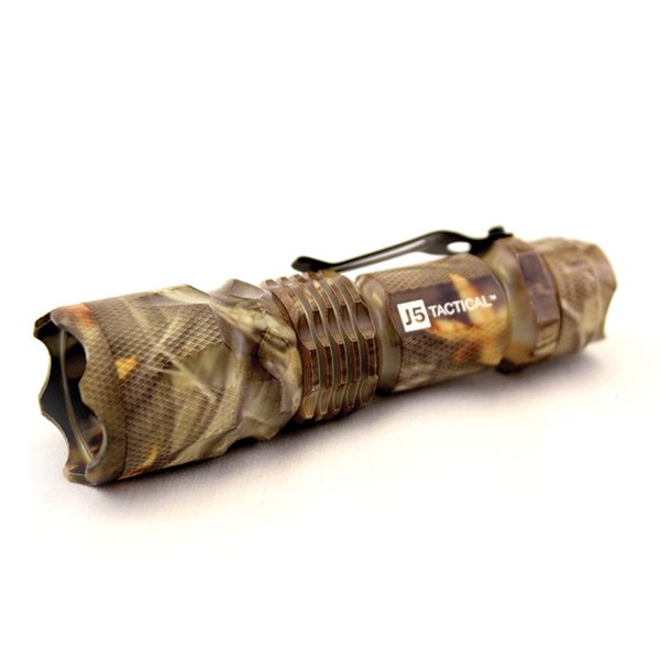 J5 Tactical Flashlight - BLACK - BeReadyFoods.com