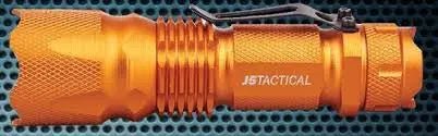 J5 Tactical Flashlight - ORANGE - BeReadyFoods.com