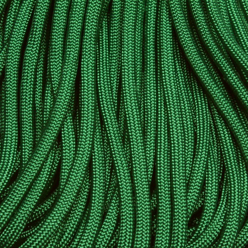 Kelly Green 550 Paracord 100 feet Made in USA - BeReadyFoods.com