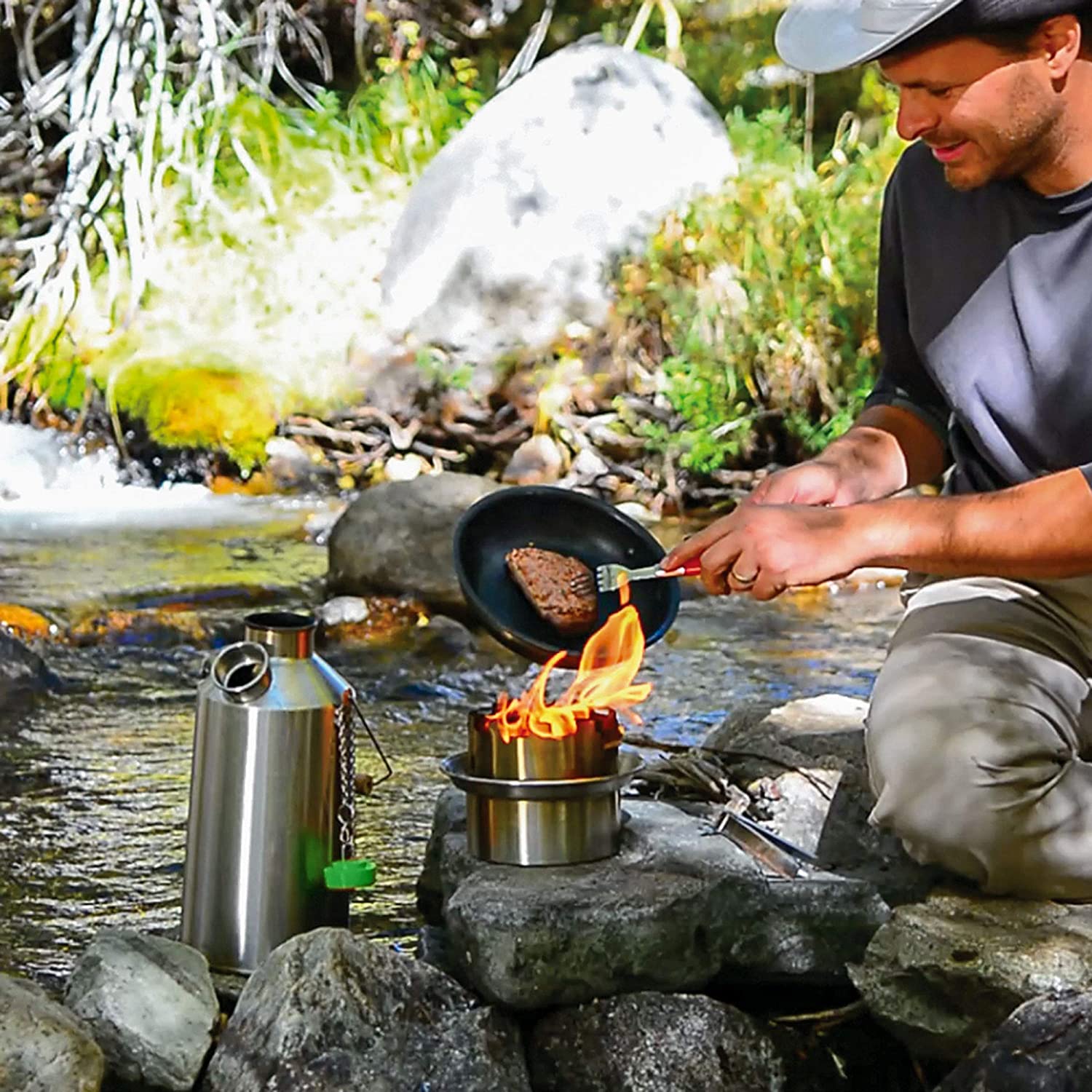 Kelly Kettle Base Camp Stainless BeReadyFoods